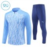 Manchester City Sudadera De Entrenamiento 2024-25 Azul Quarter-Zip - Niño Manchester City Sudadera De Entrenamiento 2024-25 Azul Quarter-Zip - Niño